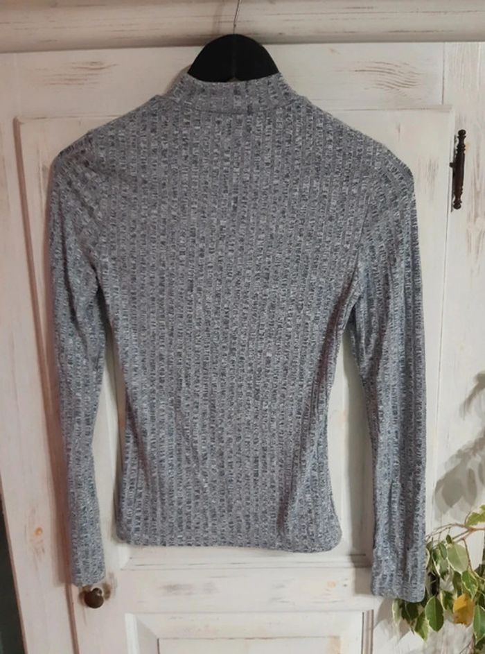 pull gris - photo numéro 2