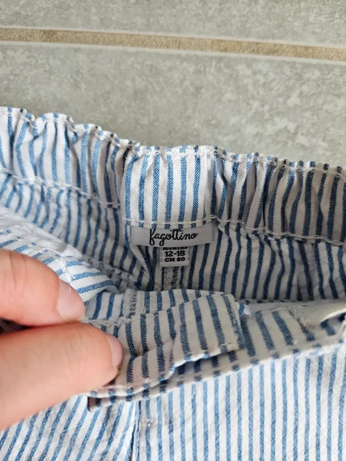 Short lin rayé Fagottino - photo numéro 2