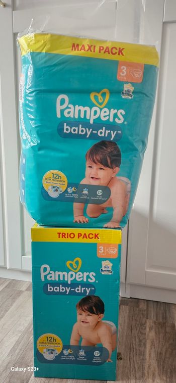 Pampers Taille 3 – 280 langes