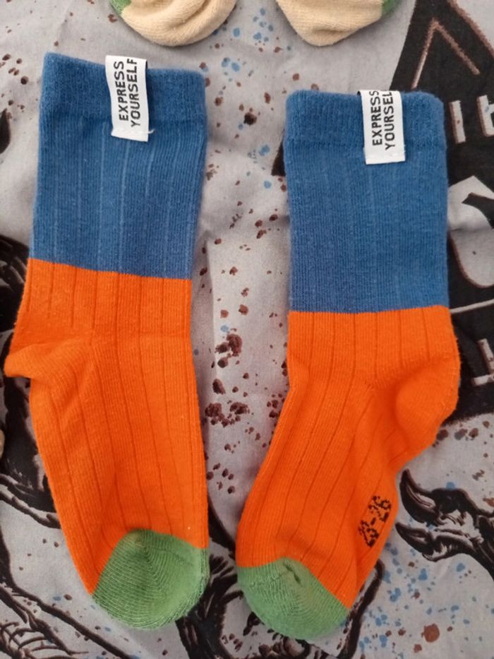 Lot 4 paires de chaussettes 23-26 - photo numéro 4