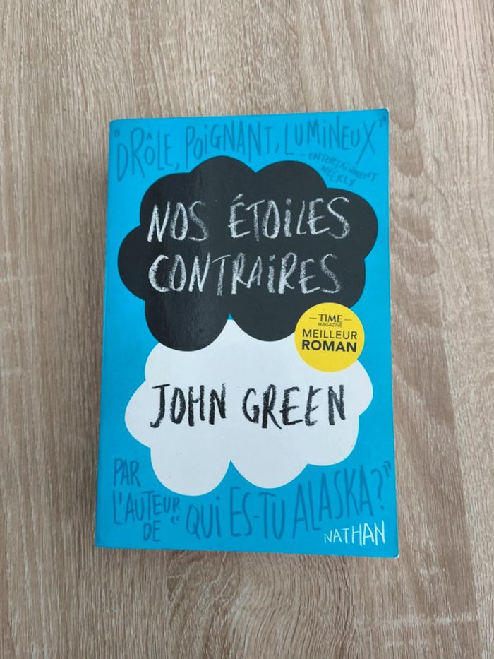 Livre "nos étoiles contraires"