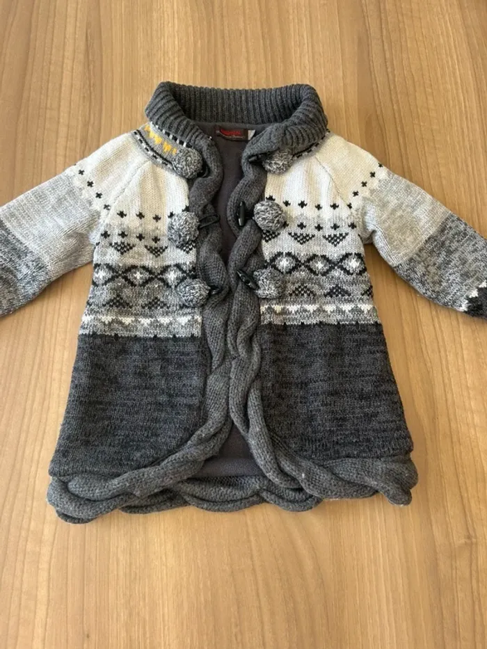 Magnifique gilet épais catimini taille 3 ans - photo numéro 2