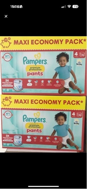 Pampers premier pants taille 4(9-14) kg