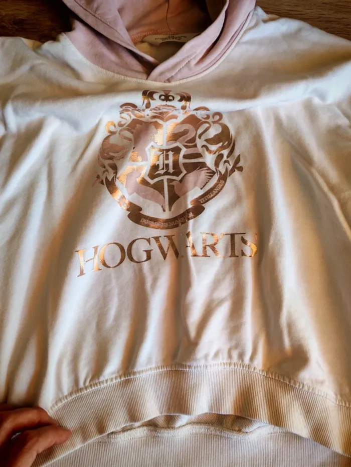 Sweat à capuche harry potter h et m 10_12 ans  hogwarts - photo numéro 4