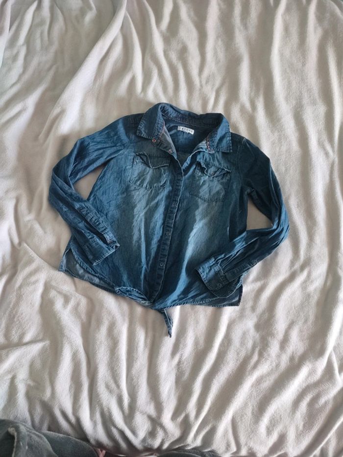 Chemise en jean creeks 14 ans