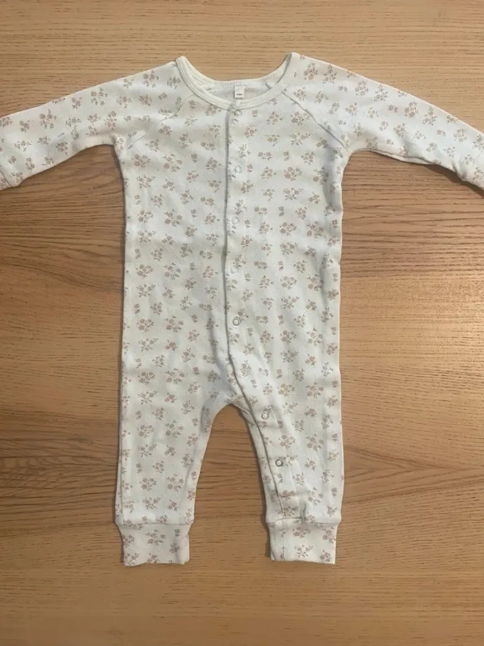Combinaison pyjama sans pieds Quincy Mae 6 mois - photo numéro 2