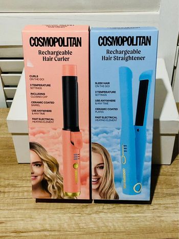 Boucleur et lisseur Cosmopolitan sans fil
