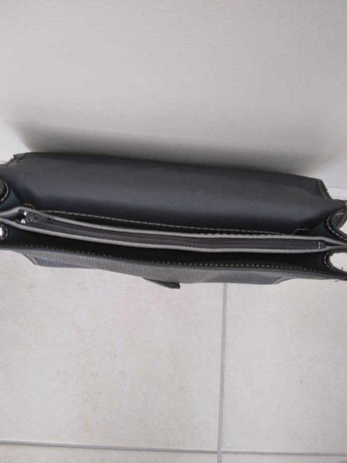 Sac à main cuir noir - photo numéro 8
