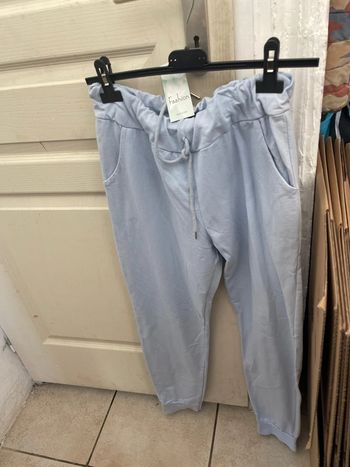 Pantalon, jogging, bleu, 709