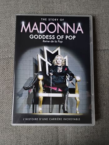 DVD Madonna Goddess of pop