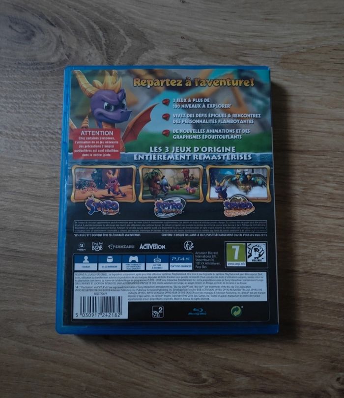 Spyro Trilogy ps4 - photo numéro 2
