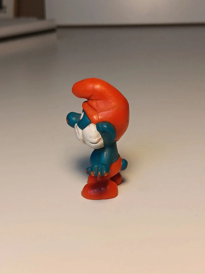 Figurine vintage Grand Schtroumpf peyo W.germany - photo numéro 4
