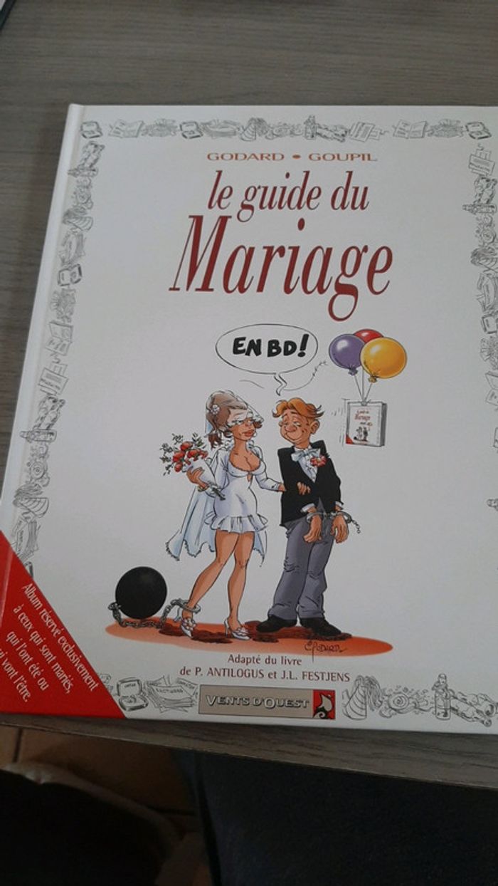 Le guide du mariage en bd