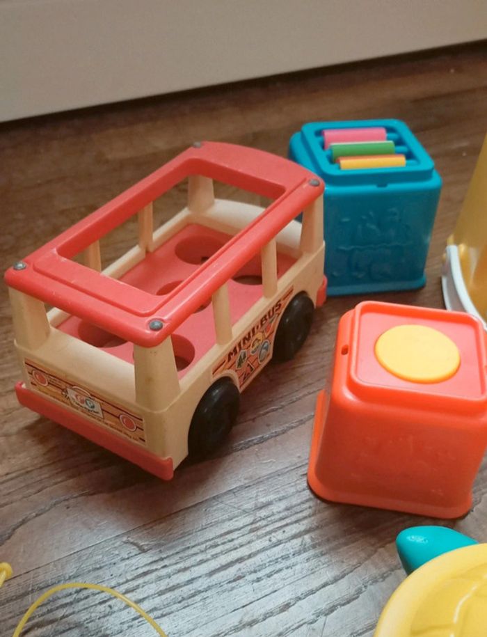 Lot jouets Fisher Price vintage - photo numéro 3