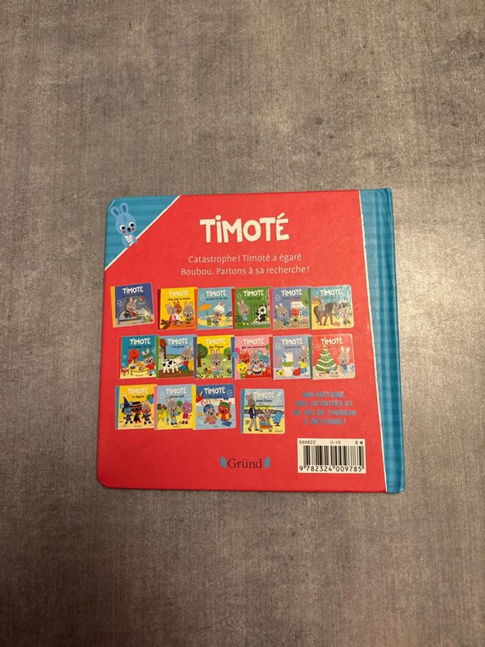 Livre timote a perdu son doudou - photo numéro 3
