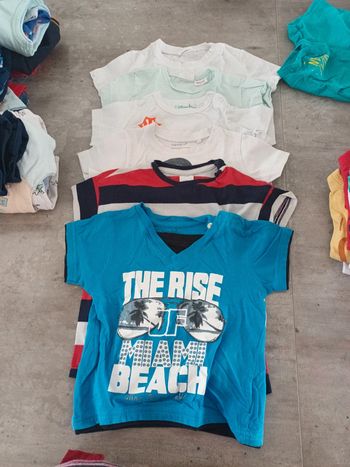 Lot tshirt 12mois