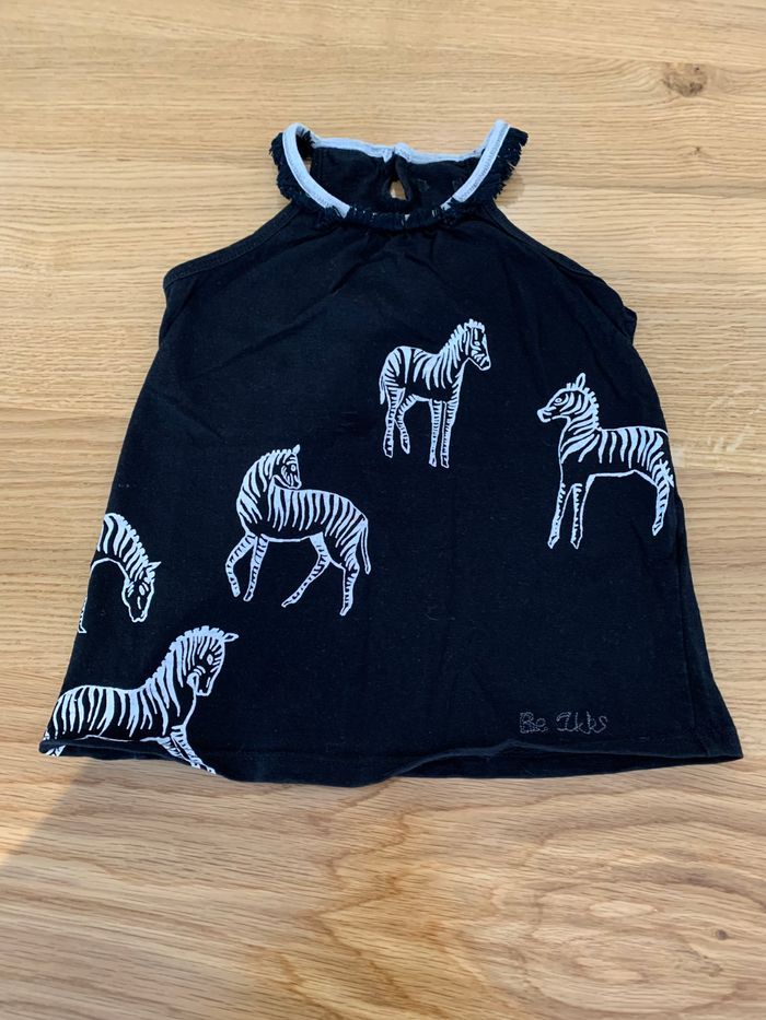 Débardeur noir IKKS