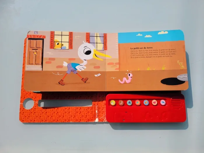 Livre sonore, des chansons à écouter 🪿 Drôles de petites comptines 🐷 - photo numéro 5
