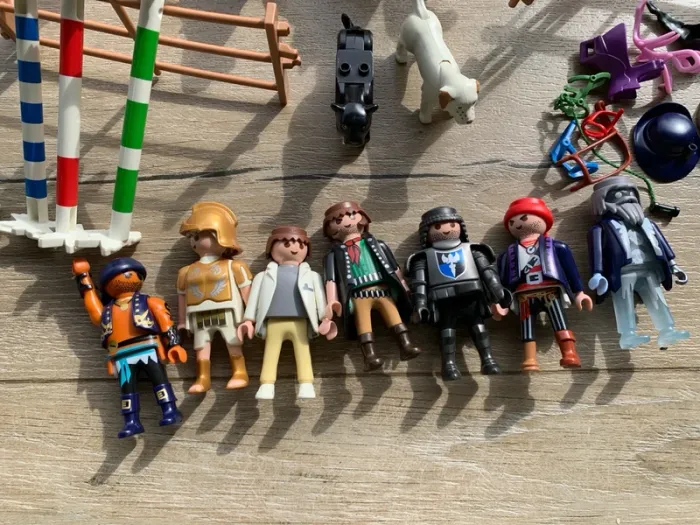 Gros lot de playmobils chevaux accessoires - photo numéro 2