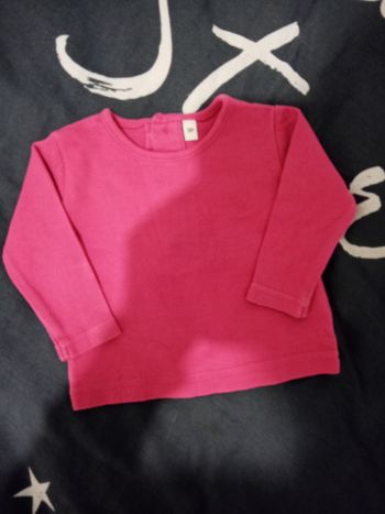 T-shirt rose ML _ 3 mois