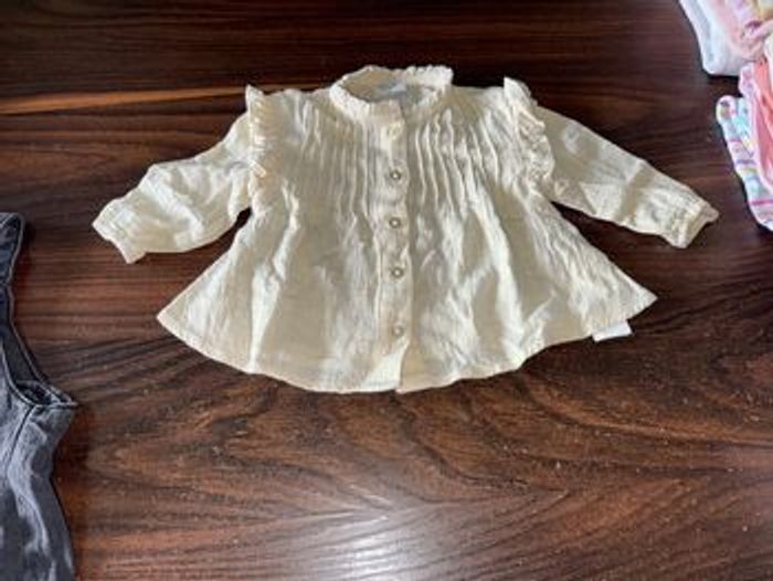 Ensemble salopette chemise - photo numéro 7