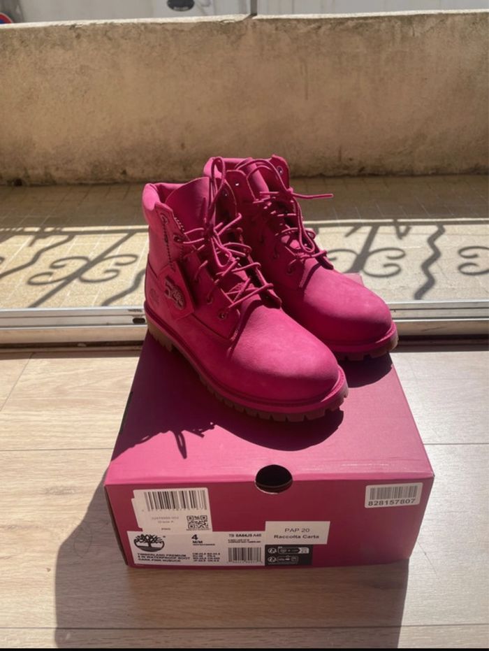 Timberland pink/fuchsia/rose taille 36 - photo numéro 7