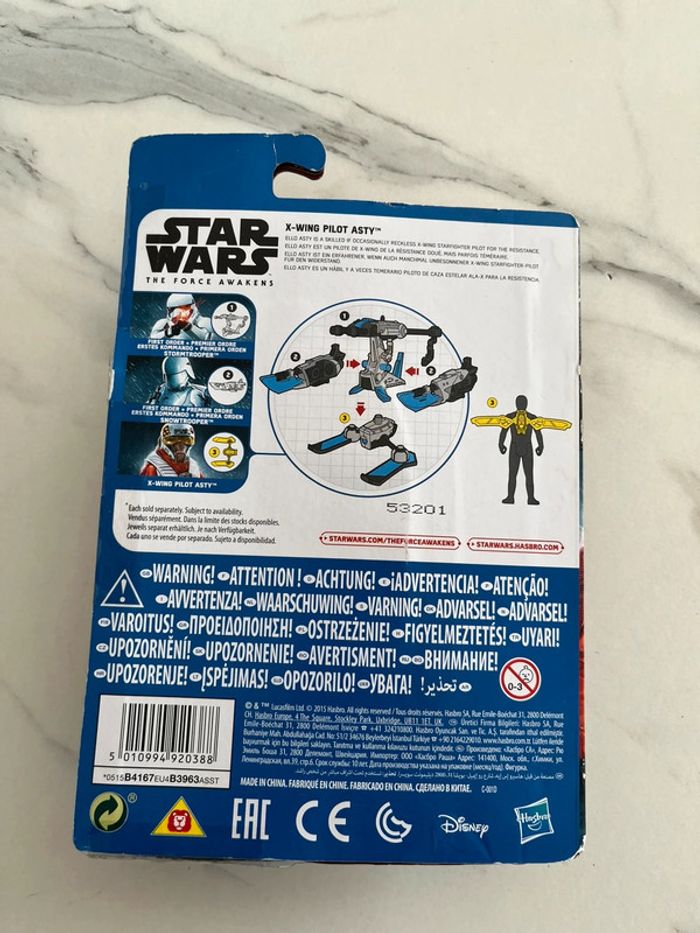 Figurine star wars x wing pilot asty - photo numéro 2