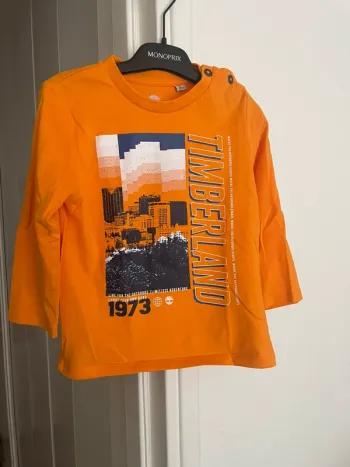T-shirt manches longues Timberland