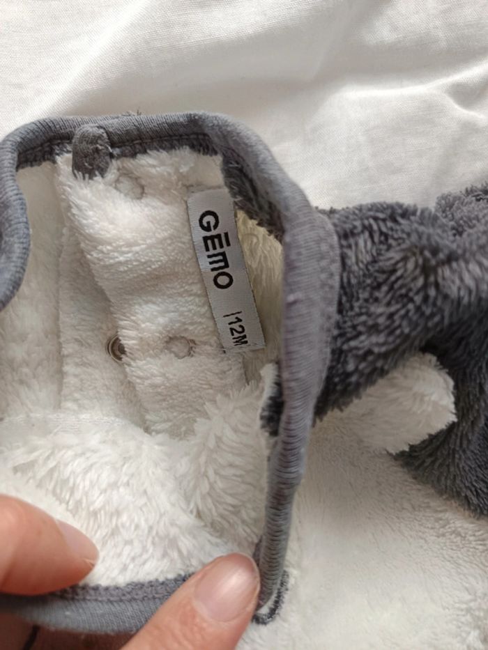 Pyjama hiver gemo 12m tbe - photo numéro 2