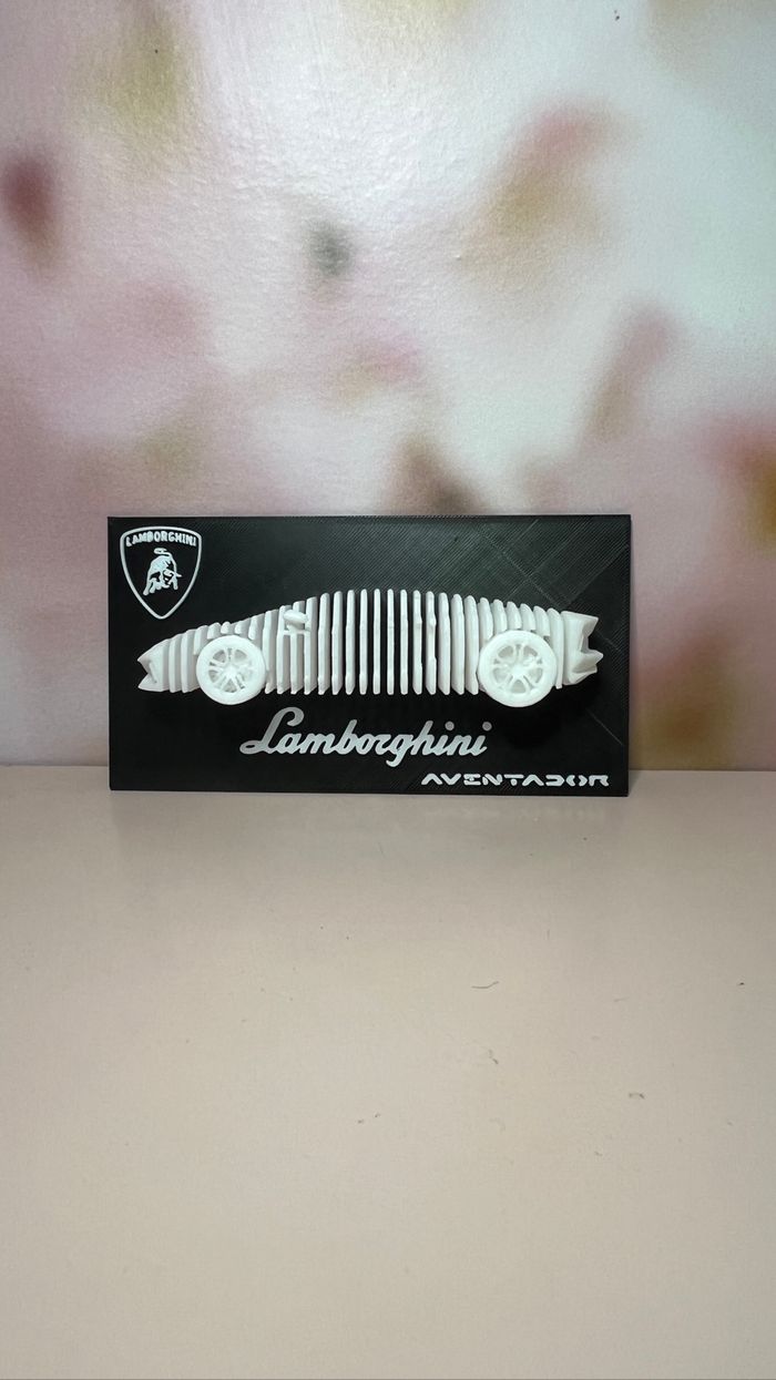 Sculpture lamborghini aventador - photo numéro 2