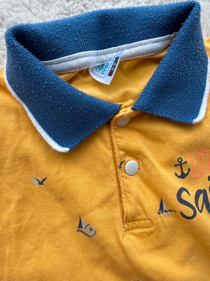 👕👖Ensemble short + polo - 2 ans - bébé garçon - très bon état - été - photo numéro 2