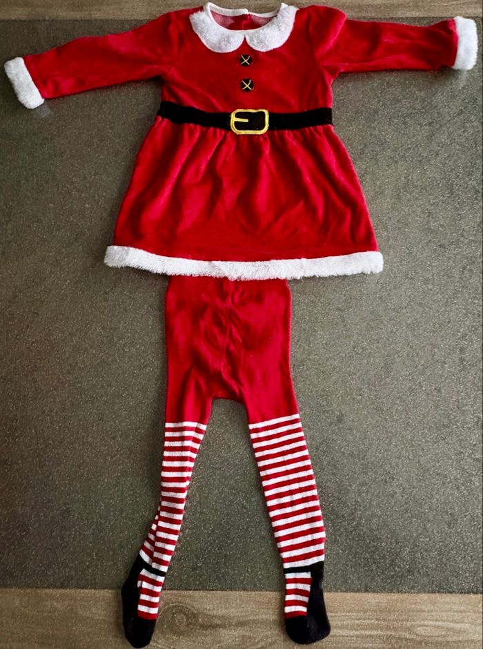 Ensemble : Noël Robe + Collant