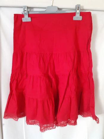 Jupe rouge