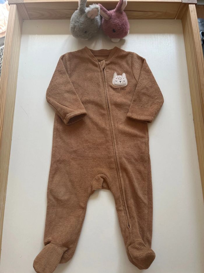 Lot pyjamas polaire 6 mois - photo numéro 5
