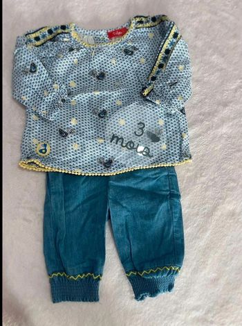 Ensemble  2 pièces 3  mois