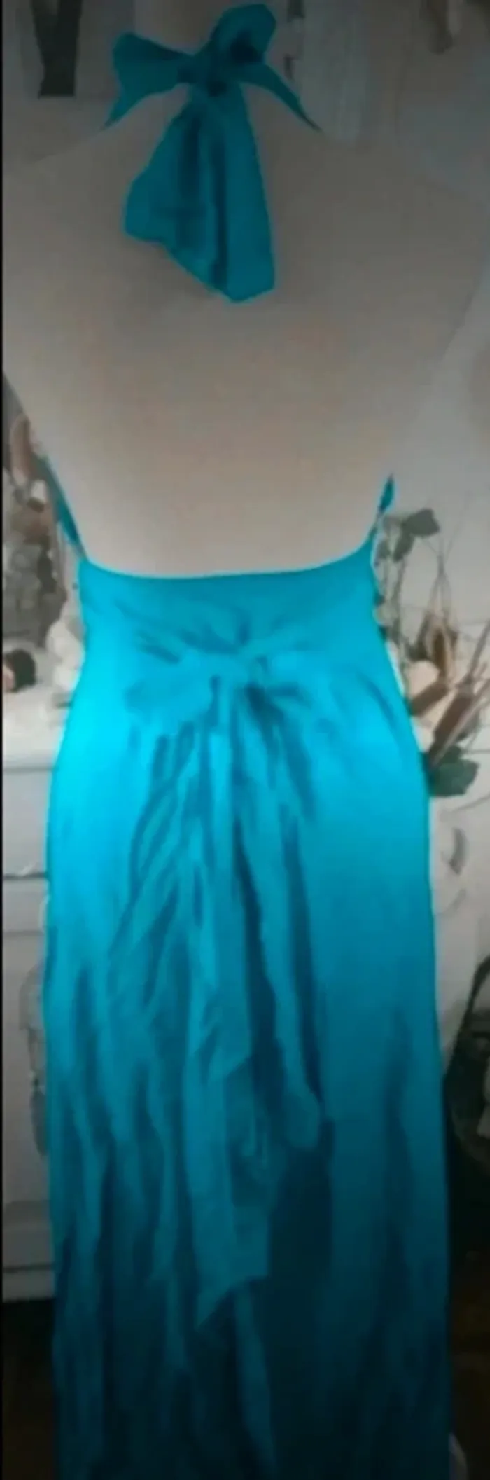 Robe cache coeur portefeuille turquoise Borabora Taille M  Neuve - photo numéro 4