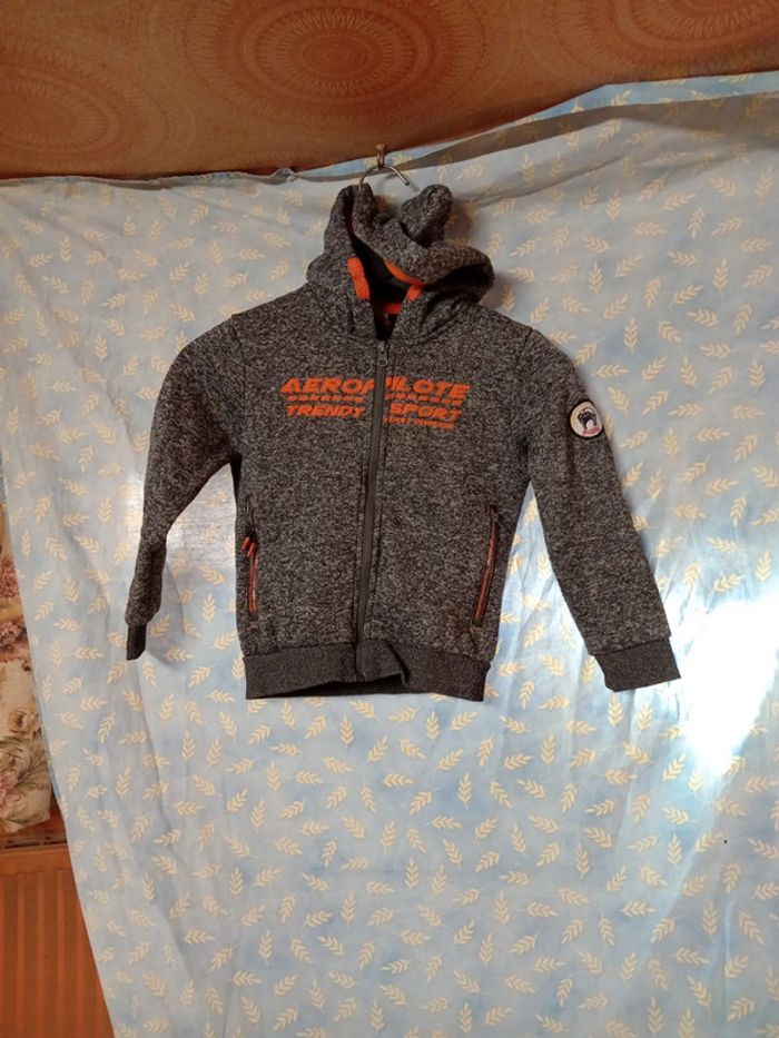 Veste garçon avec capuche