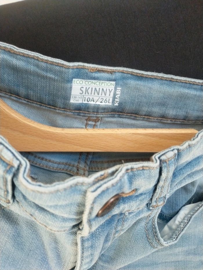 Jean bleu ciel skinny - photo numéro 2