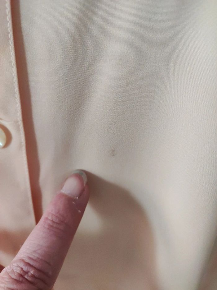 Chemise vintage abricot taille 50/52 - photo numéro 3