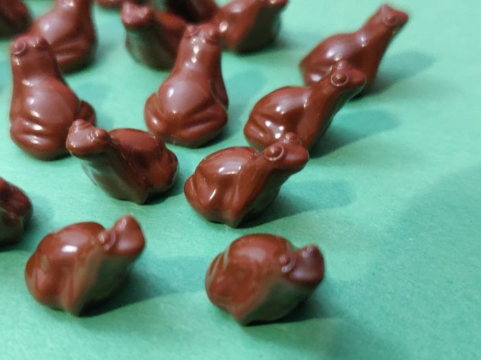 Lot 20 grenouilles marron Lego - en parfait état - vrai Lego - photo numéro 4