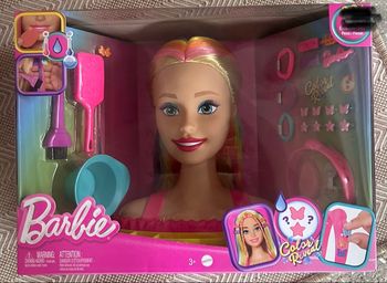 Tête à coiffer Barbie Color Reveal – Neuve 💇‍♀️✨