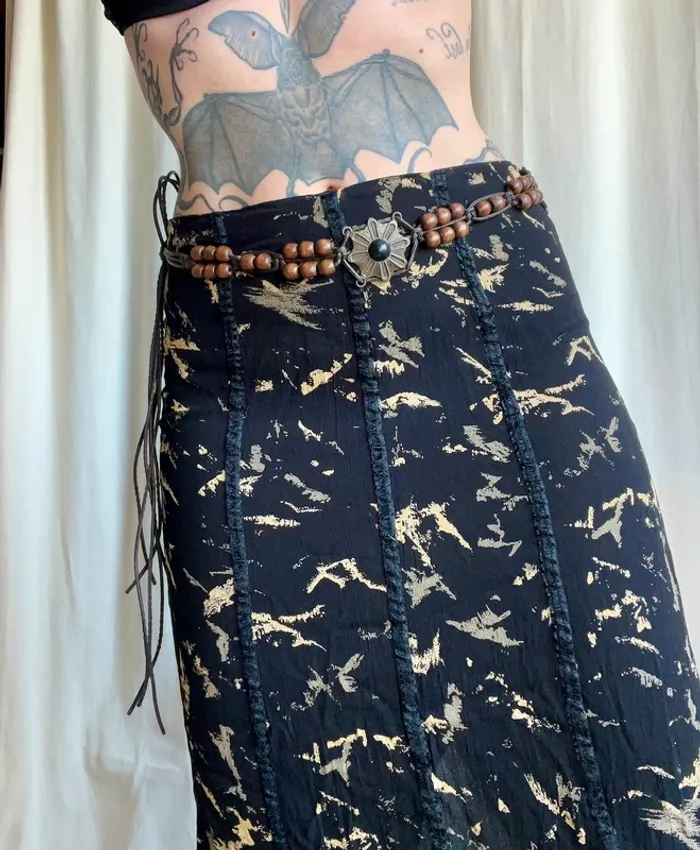 Ceinture de taille à nouer perles bijoux y2k Fairygrunge - Taille ajustable - photo numéro 5