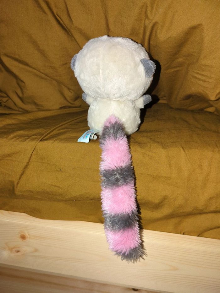 Peluche lémurien gros yeux - photo numéro 2
