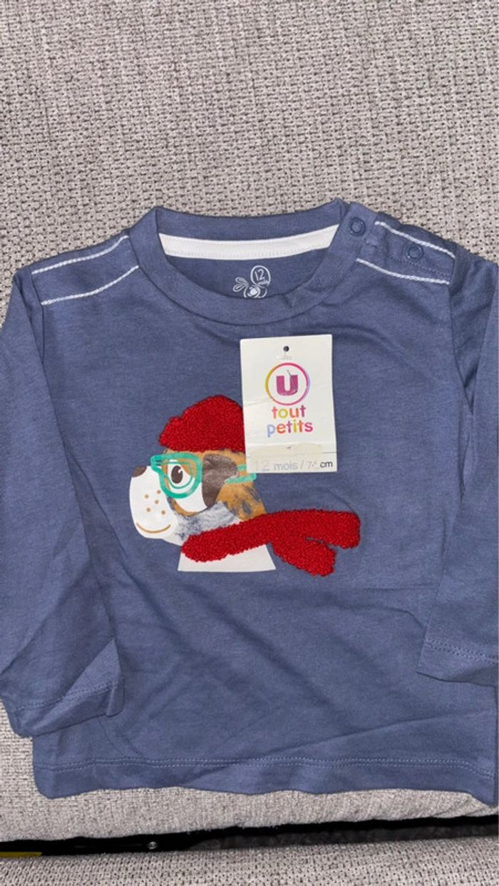 Lot de 2 tee-shirts à manches - photo numéro 3
