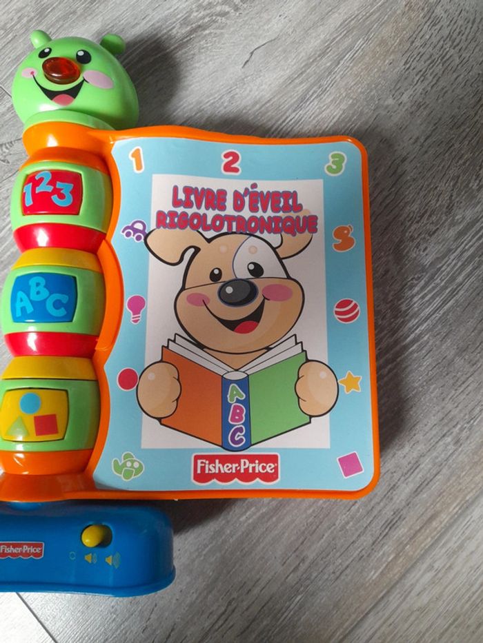 Livre d'éveil rigolotronique fisher price - photo numéro 2