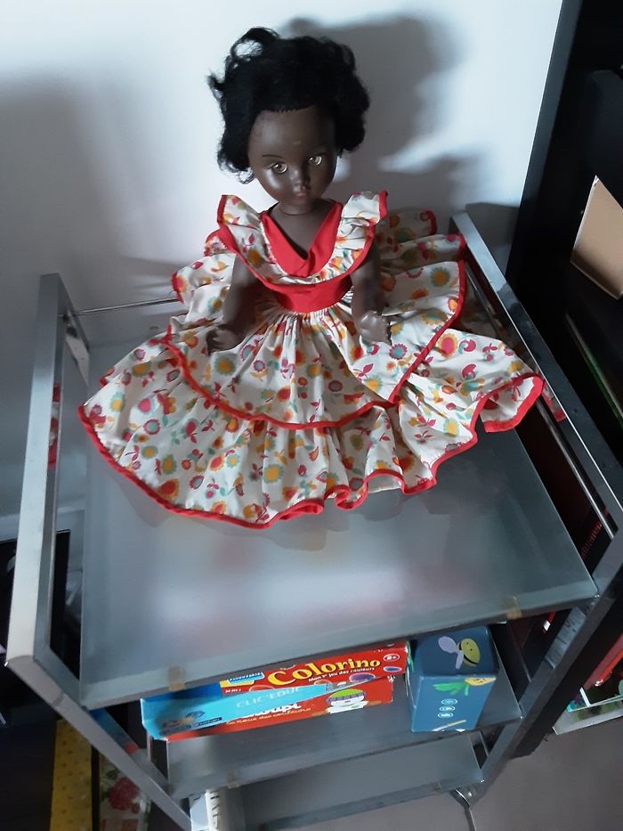 Poupée  marque bella de 30 cm avec sa robe - photo numéro 6