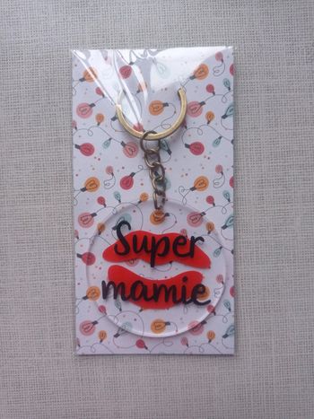 Porte clé super mamie