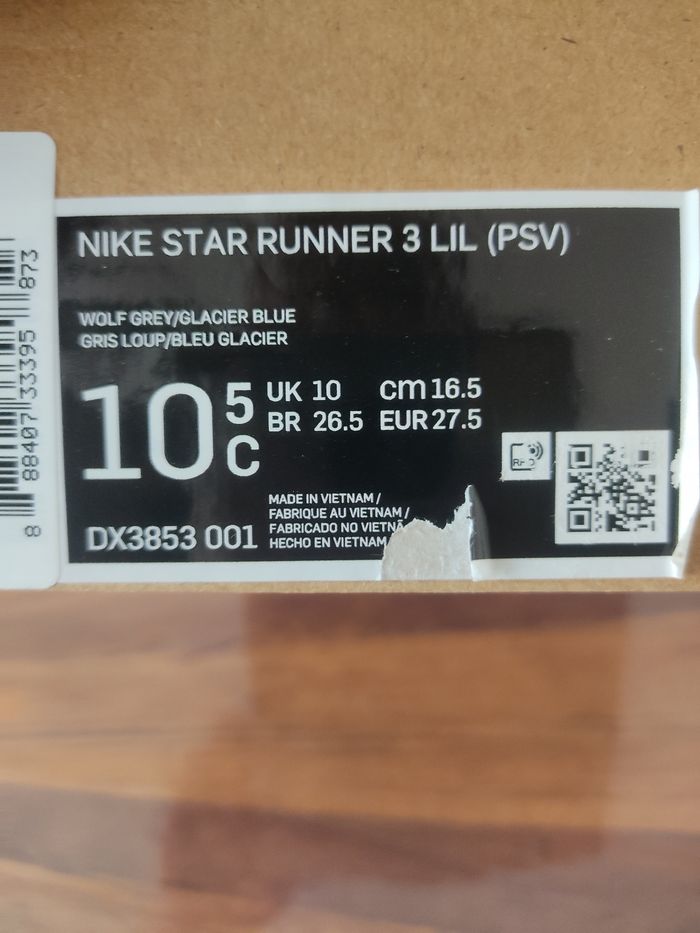 Baskets Nike star runner 3 LIL T 27.5 - photo numéro 8
