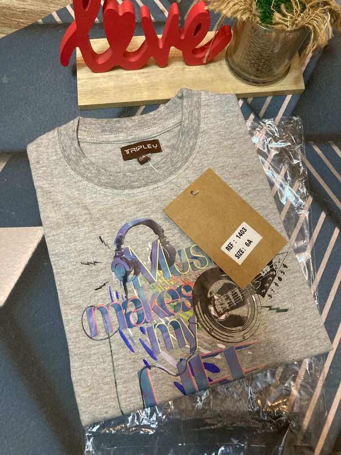 T-shirt manches longues Tripley - 6 ans - photo numéro 2