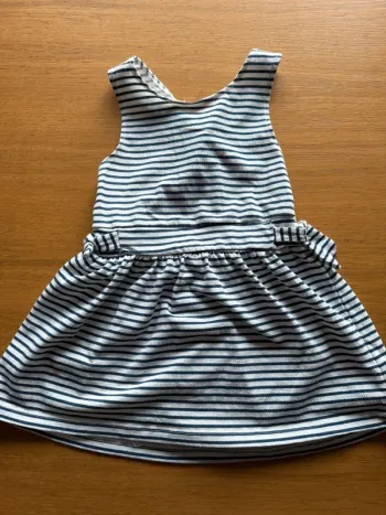 Robe dos croisé
